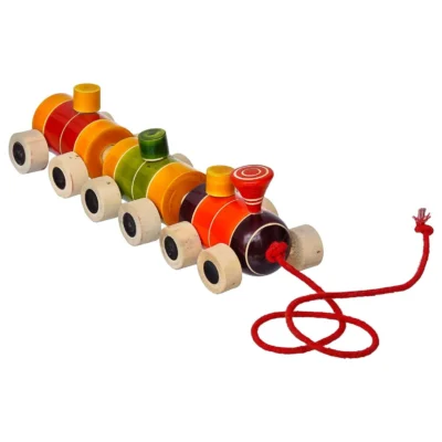 Eco-Friendly Wooden train toy